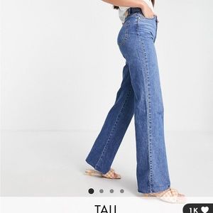 TALL DENIM JEANS-BRAND NEW-NEVER WORN-TAG ON-ASOS BRAND-GREAT QUALITY